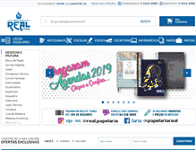 Tablet Screenshot of papelariareal.com.br